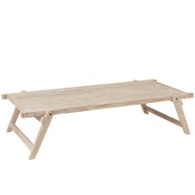 Table Lit Militaire Bois recyclé Blanc