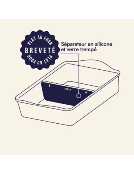 L'INCROYABLE PLAT A FOUR COOKUT-GRAPHITE