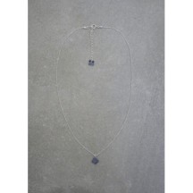 Collier LUCKY Argent de la Marque Loumae 2