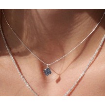 Collier LUCKY Argent de la Marque Loumae