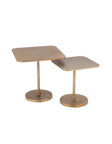 Set de 2 Tables carrées Alu OR
