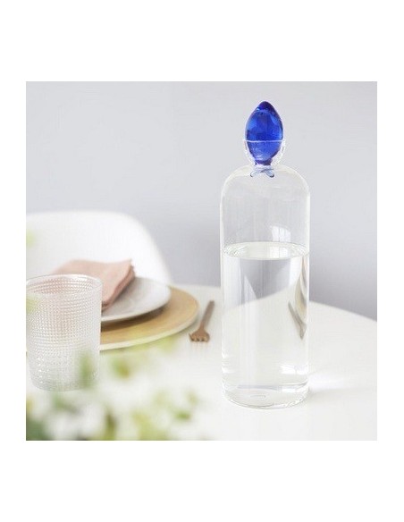 Bouteille,Gourami,1.1 L,bleu,borosilicate