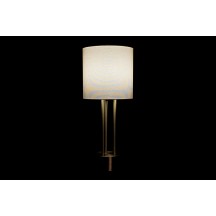 LAMPE DE TABLE MÉTAL LIN 28X28X67 DORÉ 2