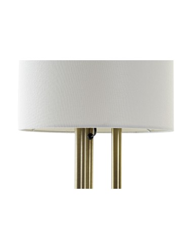 LAMPE DE TABLE MÉTAL LIN 28X28X67 DORÉ