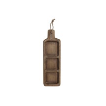 Centre de table en bois de Paulownia Marron