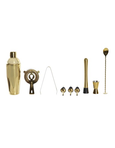 Cocktail ensemble Bambou Inox Doré 750ML