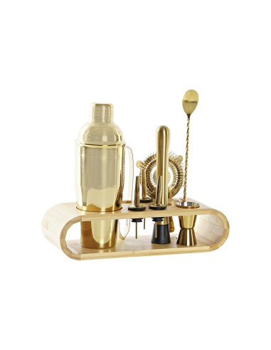 Cocktail ensemble Bambou Inox Doré 750ML