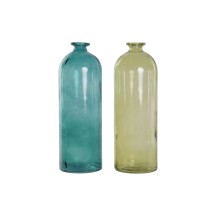 Vase cristal recyclé 2 coloris au choix