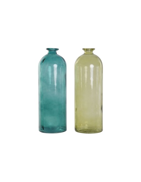 Vase cristal recyclé 2 coloris au choix