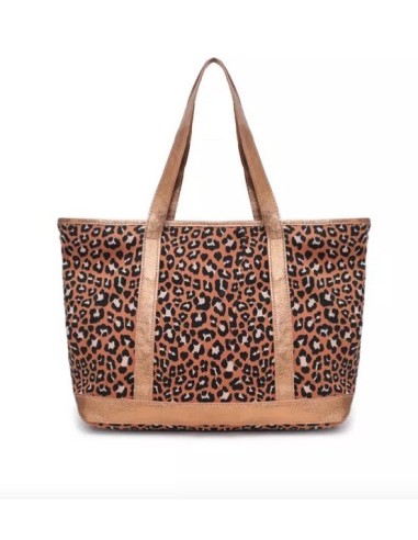 Sac SATINE Leopard