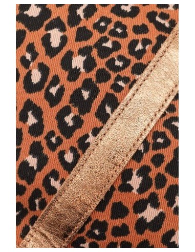 Sac SATINE Leopard