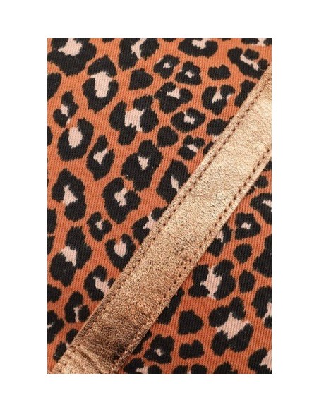 Sac SATINE Leopard