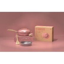 LA FABULEUSE POELE COOKUT 28 CM PIVOINE