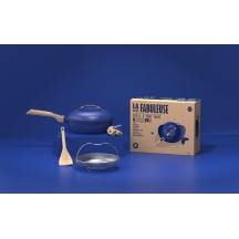 LA FABULEUSE POELE COOKUT 28CM SAPHIR