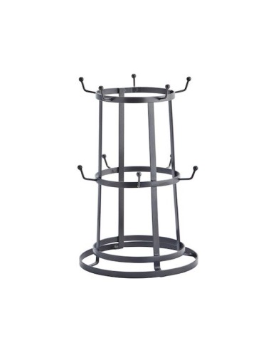 Porte Mugs en fer gris de la marque Madam Stoltz