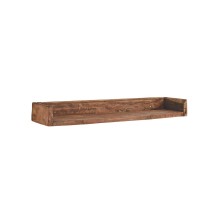 Etagère en bois recyclé 60x15x7cm
