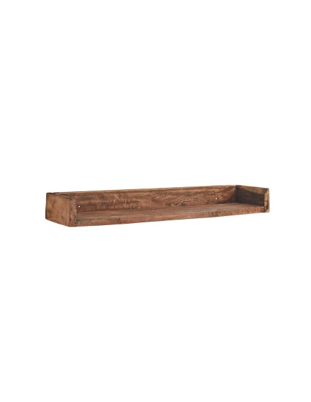 Etagère en bois recyclé 60x15x7cm