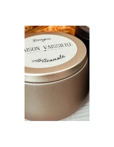 Bougie artisanale en cire naturelle 80G Fleur de cerisier de la marque Française Maison Vaissière